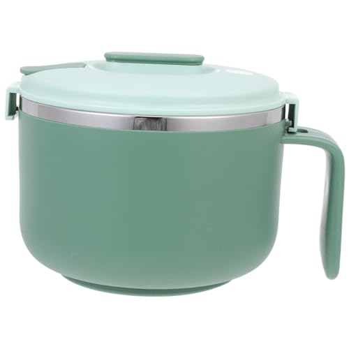 Garneck Bento Bowl with Handle Sealed Lunch Container Compact Reusable Food Bowl for Noodles Salads and More Easy Clean Design