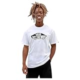 Vans Classic Ls T-Shirt, Blanc/Noir, M Homme
