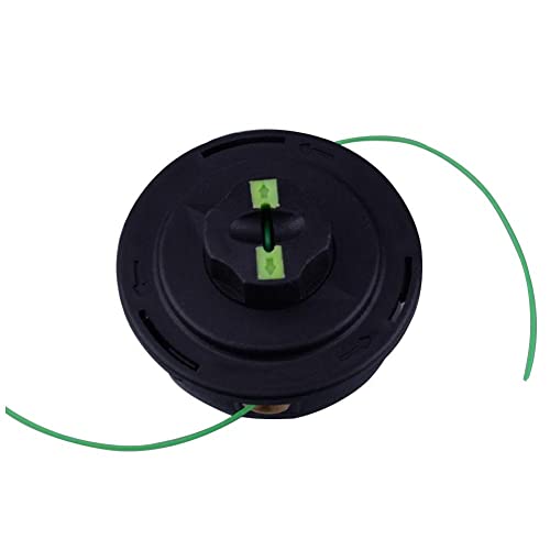 Cortero De Metal De Plástico Cabezal De Alimentación con Protección De Doble Línea para Mayoría del Cortador De Cepillo De Strimmer M8 X 1.25