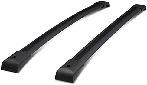 Pair OE Style Aluminum Bolt-on Top Rail Roof Rack Cross Bar Luggage Carrier Compatible with Honda Pilot 03-08