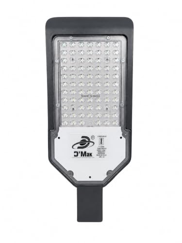Image of D'Mak LED Street Light White Focus with Lens Waterproof IP65 for Outdoor Purposes (Pack of 1, 72W LED Street Light)