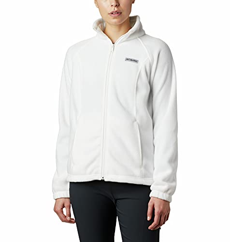 Columbia Women s Benton Springs Full Zip Fleece Jacket, Sea Salt, Large Columbia Women s Benton Springs Full Zip Fleece Jacket, Sea Salt, Large