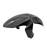 Guardabarros delantero ABS compatible con Kawasaki ER6N ER6F Ninja 650R Ninja650 (2012-2016). Cubierta protectora contra salpicaduras de neumáticos.