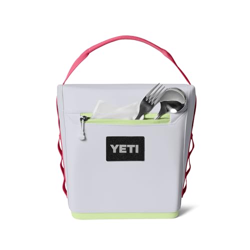 Image of YETI Daytrip 6L Insulated Soft Cooler Lunch Bag, Mist /Pink /Grasshopper