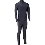BARE 3MM Men's Velocity Ultra Full 2.0 Wetsuit | Unique Omnired Material Woven into The Torso for Added Warmth | Full Stretch Neoprene | Black, LS