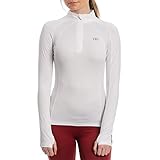Horseware HW Ladies Aveen Tech Long Sleeve Top XXL White