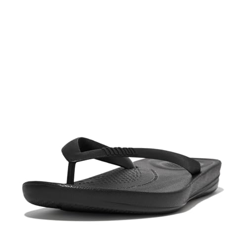 Sandales Fitflop Iqushion bout ouvert femme noir 41 idéales pour la plage