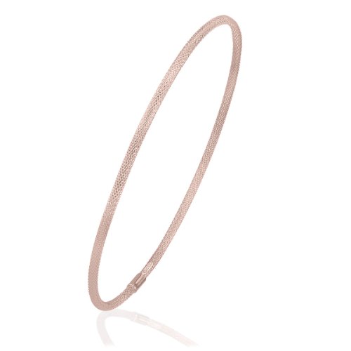 Preisvergleich Produktbild Citerna Damen-Armreif 375 Rotgold 9 Karat Diamantschliff 6, 5 cm