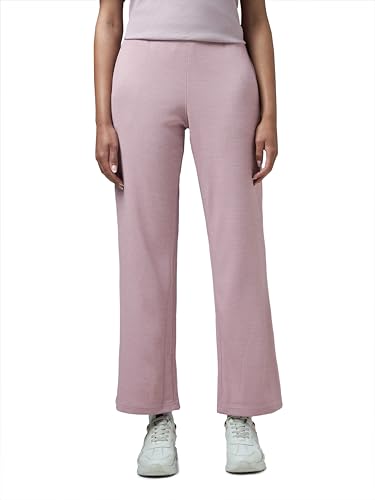 Image of TECHNOSPORT Women's Relaxed Fit Mid Rise Track Pant