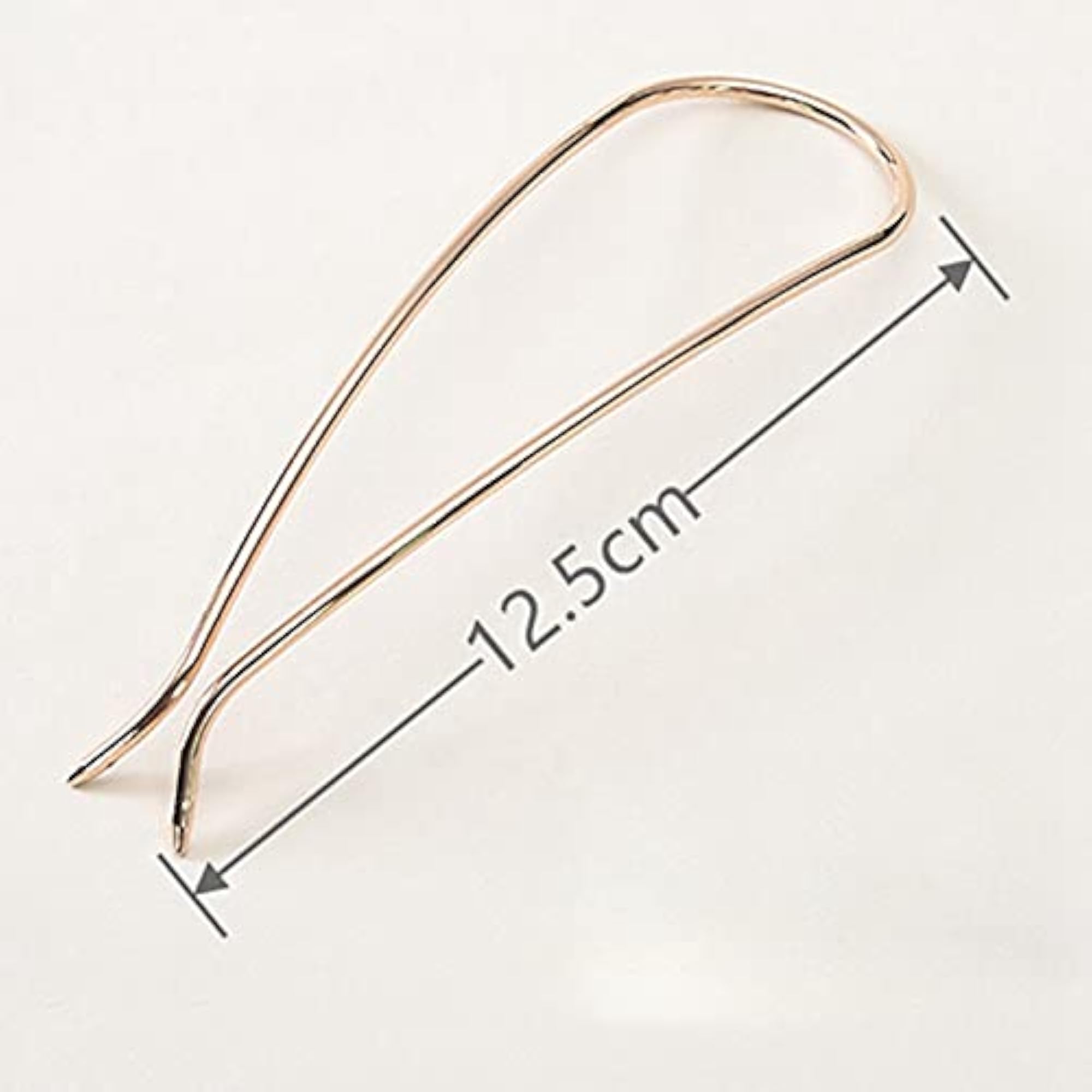 Elegant U Shaped Metal Hair Chignon Pins