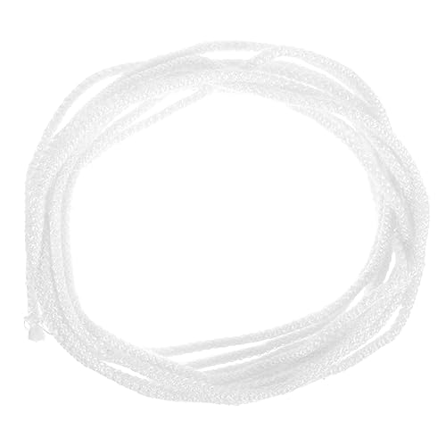 Mecha trenzada de algodón 5m x 5mm para lámparas de aceite