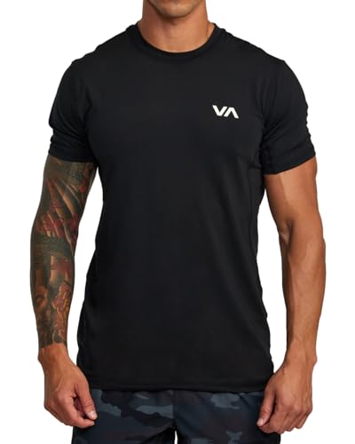 RVCA Sport V t-shirt homme anti-irritation coupe ajustée sans déformation