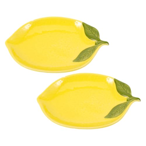 LAPYAPPE 2 Stück Zitronengeschirr Zitronen-Geschirr Niedliche...