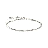 Handmade Dainty Sterling Silver Gourmet Chain Bracelet
