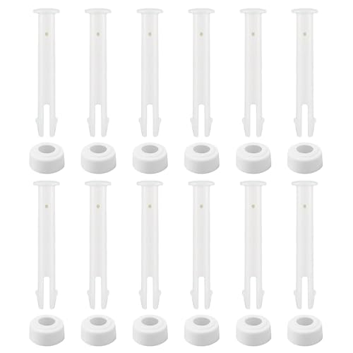 JAMSSOW 12 Pasador de Repuesto para Piscina,Piezas de Repuesto para Marco de Piscina,repuestos Piscinas Desmontables,Accesorios de Piscina, Piezas de Repuesto para Intex (6 cm)
