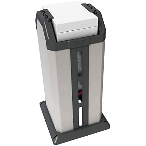 Find It Paper Ream Dispenser - 16 x 30.5 x 15.5 Inch - Copy Paper Storage Rack Holder and Organizer - Paper Storage for Office and Studio - School Supplies - Gray Cover