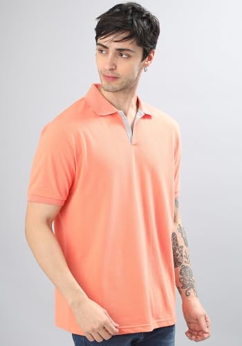 Image of Wear Your Opinion Solid Cotton Rich Polo T Shirt | Collar Tshirts | Half Sleeves | Plain-Regular Fit (Available in Plus Size)