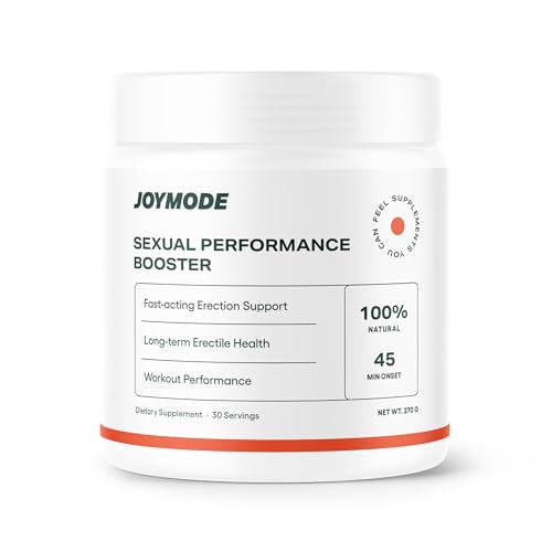 JOYMODE Performance Booster w/Arginine Nitrate, L-Citrulline, Vitamin C, and Ginseng - 30 Servings - Supports Nitric Oxide Blood Flow and Erection Quality