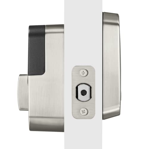 Yale Assure Lock 2 Deadbolt, Satin Nickel Electronic Touchscreen Entry Door Lock with Z-Wave and Back-Up Key, YRD420-ZW2-619