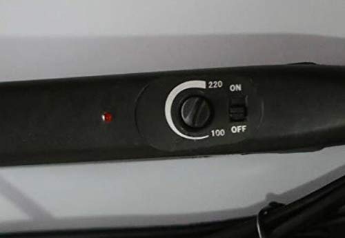 Miniatura 5 de "JR611-Black-A Set" - Herramienta de termostato de extensión de cabello de fusión PTC de hierro sin rastro, alicates de calefacción, conector de