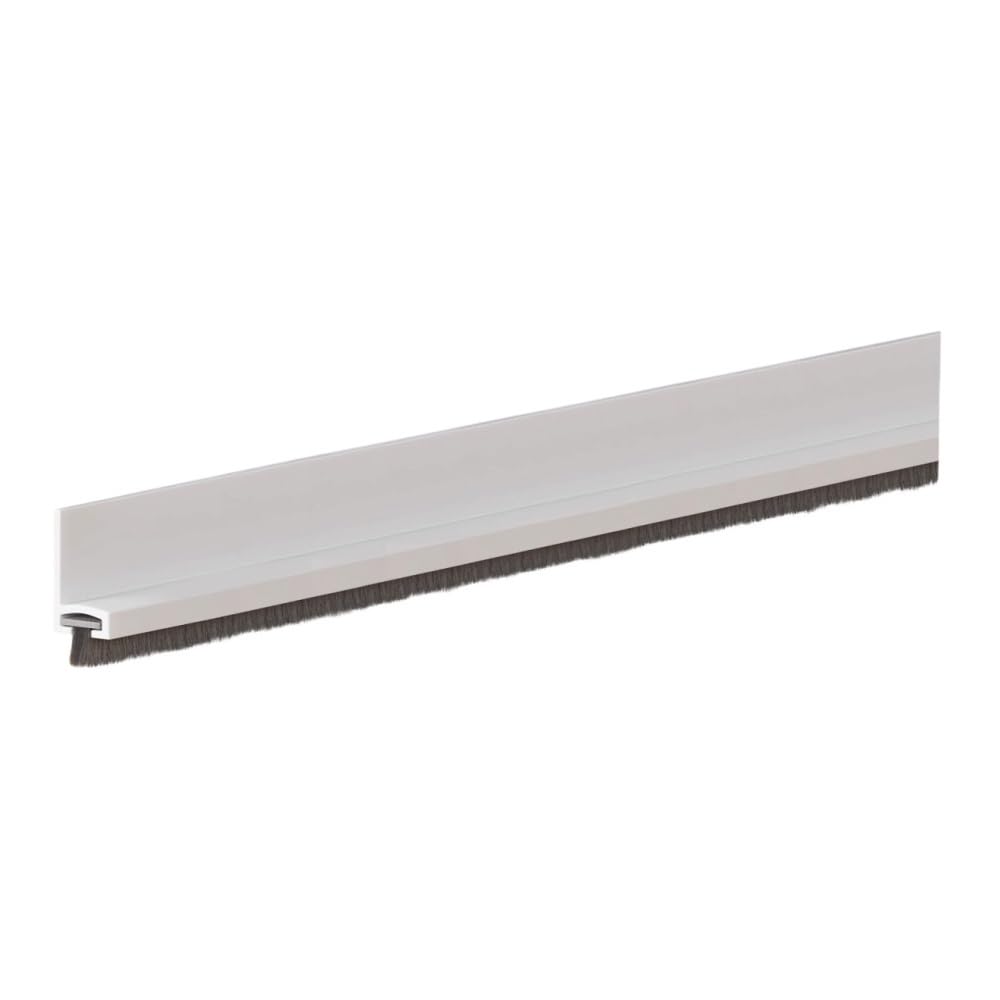 AYYSSM Door Seal Draft Stopper with Brush, Rubber Door Sweep Breeze Blocker, Soundproof Dustproof Insect Proof Door Bottom Seal Strip