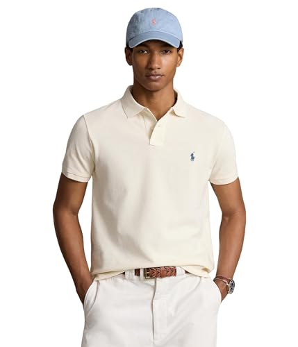 Image of Polo Ralph Lauren Men's Custom Slim Fit Mesh Polo Shirt