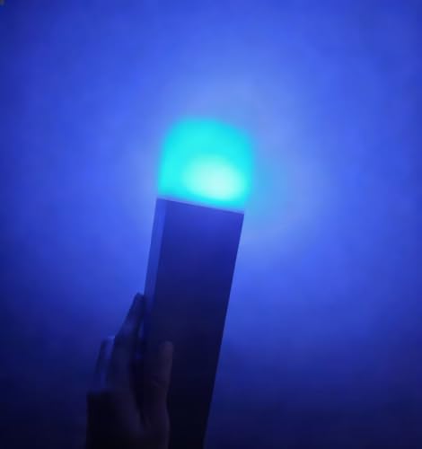 Yevheniy Light-up Wall Torch Lamp with 7-Color Change Hand Held & Wall Mountable Table Lamps USB Rechargeable Night Light Costume Cosplay Bedside Lamp for Home/Office Decor