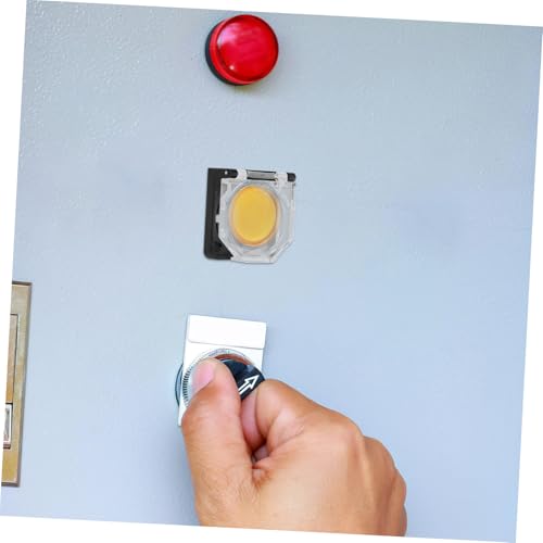 Cubierta de interruptor de parada impermeable de mesa con protector de seguridad pack de 5 6