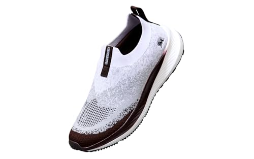Image of Neeman's Blend Knit Slip-On Sneakers for Men | Stylish Casual Shoes with Padded EVA Insole | Breathable Lightweight Footwear | Everyday Sneaker for Boys