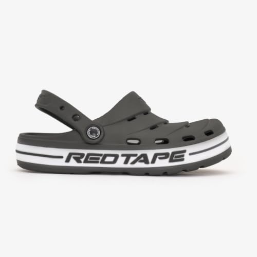 Image of Red Tape Slider Clogs for Men for Everyday Comfort| Casual Pool Sliders.