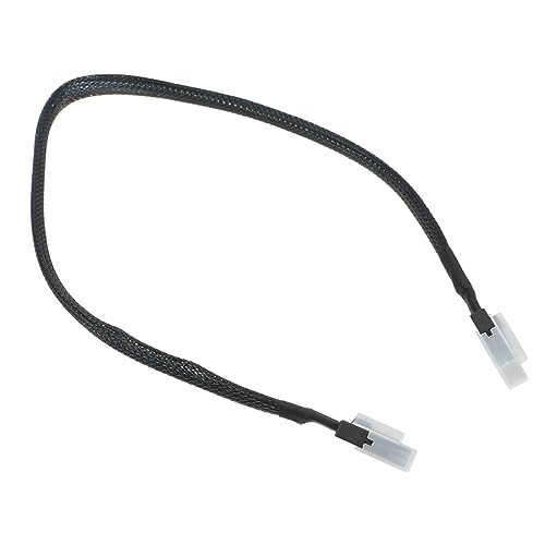 HOMOCONO Cable for Control Card Mini SAS Sff-8087 Cable Cord for Data Storage System Internal Mini SAS Cable Black