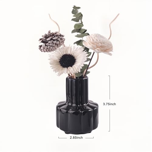 Reed diffuser con flores secas y aroma a jazmín 60ml miniatura 5