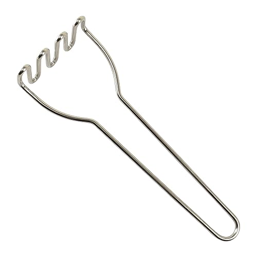 R&M Mini Potato Masher, Mini Egg Masher, Avocado Masher, Stainless Steel, 6 Inches