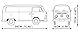 COBI Volkswagen Transporter T2a