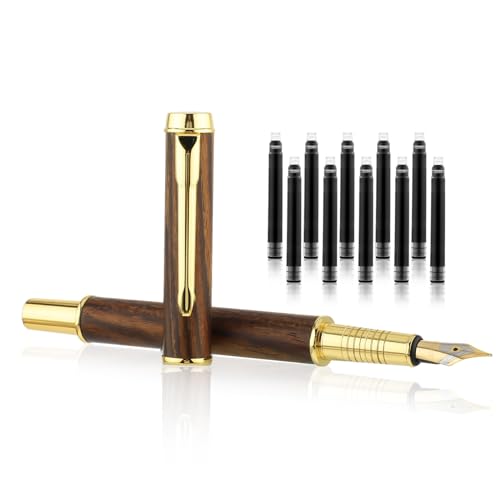 Geehua 567738_1_EQAULTZQ Vintage Wooden Fountain Pen Set cover