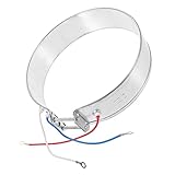 BRIGHTFUFU Kettle Heating Coil Water Heater Element Heating Element Electric Kettle Parts Pipe Heater Water Dispenser Heat Element Electrical Appliance Heat Element Portable Aluminum Silver