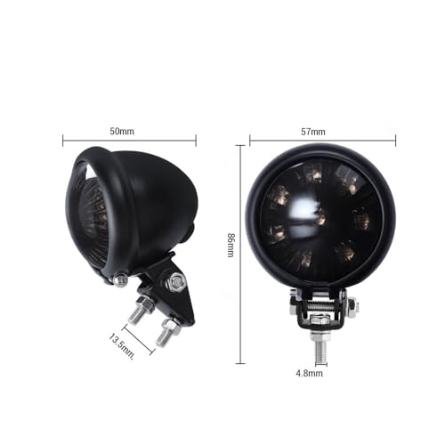 Clignotant LED moto accessoires de feu arrière stop pour course