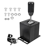 PC USB Simulator Shifter, G27 G25 G920 G29 Shifter, T300RS GT WRC Assetto Corsa ATS Shifter, Steering Wheel H Gear Sequential Shifter Fits Logitech Thrustmaster Sim Racing Games, 7+R
