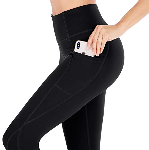 Image of Heathyoga Yoga Pants with Pockets Extra Soft Leggings with Pockets for Women Non See-Through High Waist Workout Leggings