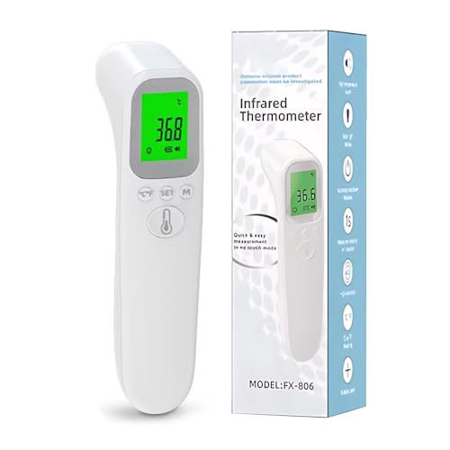 Termómetro Frente Infrarrojo sin Contacto, Termómetro Digital con...