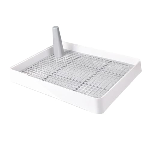 Mipcase Pet Urinal for Small Dogs Open Type Dog Toilet Non-Slip Base Easy to Dog Chamber Pot