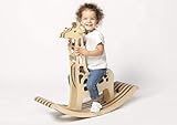  Sweety Toys 11162 Cheval a Bascule en Bois Girafe