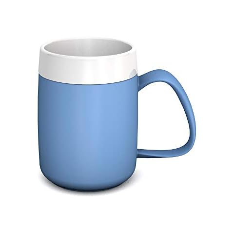 Ornamin Mug with Internal Cone 140 ml/4.9 oz Light Blue (Model 207) / Drinking aid, Feeding Cup, Thermal Mug Cover