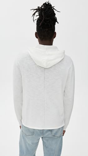 rag & bone Men's Linen Blend Classic Hoodie3