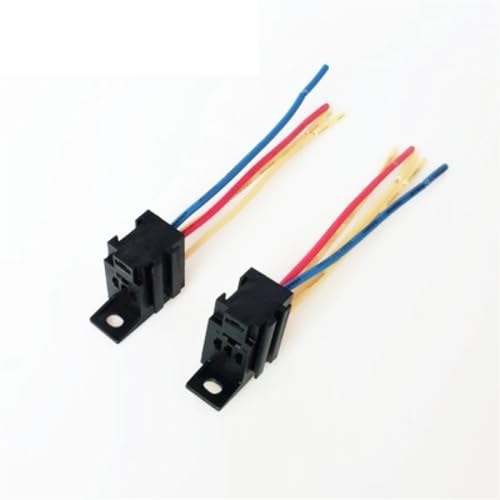 Relé de coche violeta 12V 30A 4 pines para sustitución de interruptor magnético 2