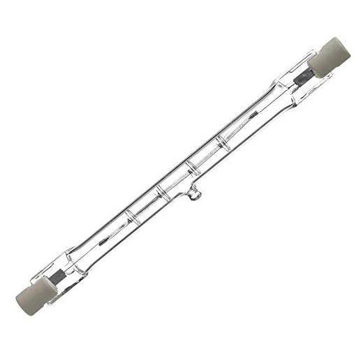 5 Stück Osram 64701 HALOLINE 230W 230V R7s FS1 Gesamtlänge 114,2mm Halogen-HV-Lampe/-Halogenstab 2 Osram HaloLine Halogen-Röhre, R7S-Sockel, dimmbar, 230 Watt, Warmweiß - 2950 K, 10er-Pack