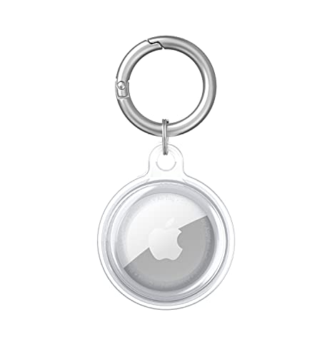 Air-Tagケース 2021 FOR air-Tag保護ケース TPUシリコン 1個入りエアタグフルカバー エアタグ用キーホルダー付き 薄型 軽量ケース 防水防汗 スクラッチ防止警報 GPS/ペット/アンチロスト子供専用 Bluetoothスマート紛失ト