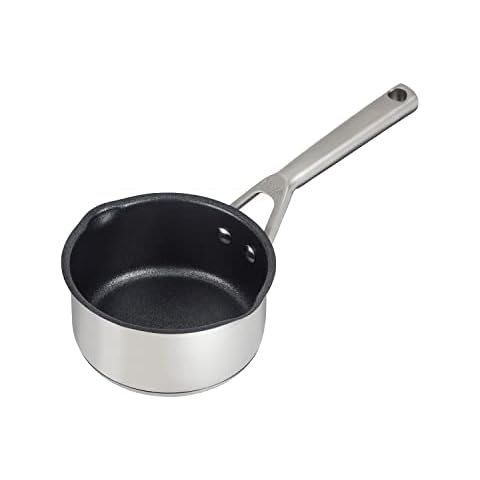 Ninja ZEROSTICK 16cm Stainless Steel Milk Pan Cover