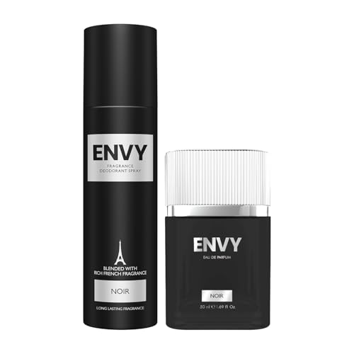 Image of ENVY Noir Gift Pack Deodorant - 120ML & Noir Perfume - 50ML (Combo Pack of 2)