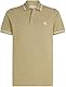 Calvin Klein Herren Poloshirt Kurzarm Tipping Slim Fit, Beige (Tree House), XS